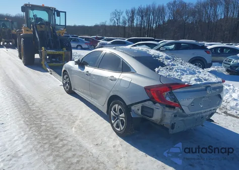2018 Honda Civic Lx z USA, uszkodzony, nr VIN 2HGFC2F56JH594317